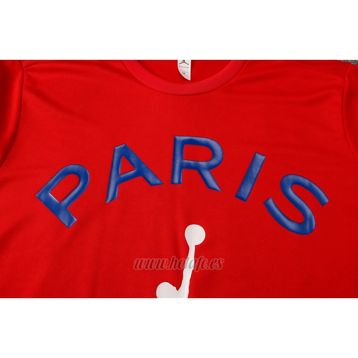 Chandal del Paris Saint-Germain Manga Corta 2021-2022 Rojo